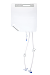 EZBio® Ultra Bag Assembly, 10L, PE Bag, 2x 1/4" HB port, 1x1/4" HB port with needleless Luer insert TPE Tubing, Sterile, 10/CS EZBio® Ultra Bag Assembly, 10L, PE Bag, 2x 1/4" HB port, 1x1/4" HB port with needleless Luer insert TPE Tubing, Sterile, 10/CS
