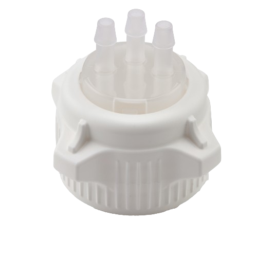 Open Top VersaCap® 83B with Molded 3x 3/8" HB Adapter Open Top VersaCap® 83B with Molded 3x 3/8" HB Adapter
