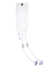 EZBio® Ultra Bag Assembly, 2000mL (2L), PE Bag, 2x 1/4" HB port, 1x1/4" HB port with needleless Luer insert TPE Tubing, Sterile, 10/CS EZBio® Ultra Bag Assembly, 2000mL (2L), PE Bag, 2x 1/4" HB port, 1x1/4" HB port with needleless Luer insert TPE Tubing, Sterile, 10/CS