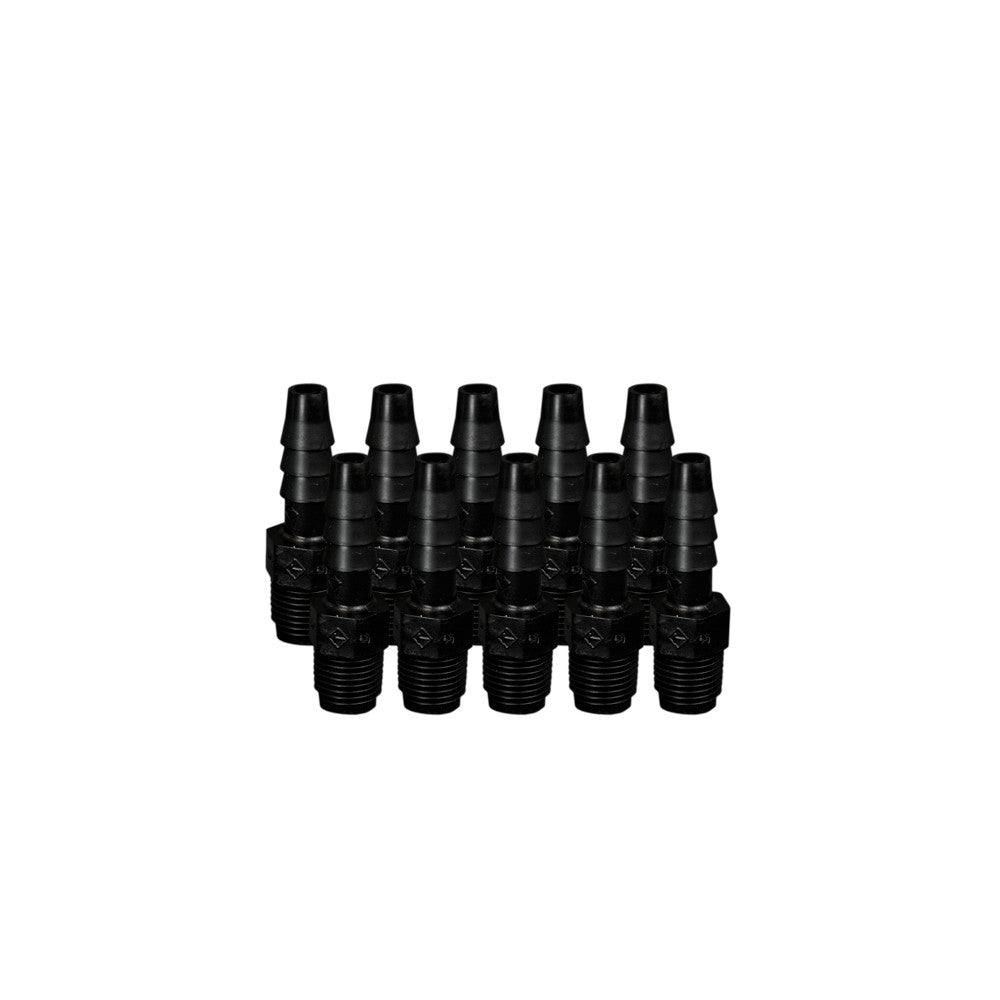 EZwaste® Replacement 1/8" MNPT x 1/4" HB fittings, 10/pack EZwaste® Replacement 1/8" MNPT x 1/4" HB fittings, 10/pack