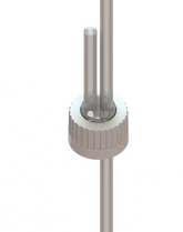 EZBio® Over Molded Silicone Cap System with VersaCap® 38-430 for 1000mL Bottle 4/CS