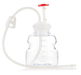 Foxx Life Sciences EZBiopure Titanium Round MTO bottle assembly with versacap