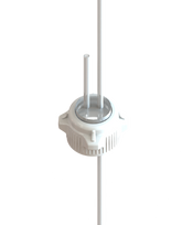 EZBio® Over Molded Silicone Cap System with VersaCap® 53B for 1000mL Bottle 1/EA