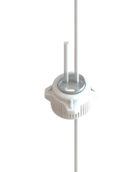 EZBio® Over Molded Silicone Cap System with VersaCap® 53B for 1000mL Bottle 1/EA