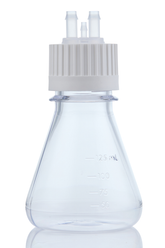 EZBio®pure MTO 125mL Polycarbonate Flask with VersaCap® 38-430 Adapter – Non-Sterile, 10 per Case | img_1 | Foxx Life Sciences Global | shopfls.com