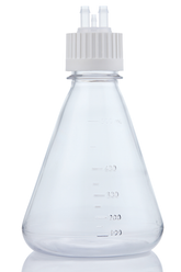 EZBio®pure MTO 500mL Polycarbonate Flask with VersaCap® 38-430 Adapter – Non-Sterile, 8 per Case | img_1 | Foxx Life Sciences Global | shopfls.com