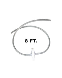 EZBio Vactrap S ™ Tubing Extension for Plastic Bottles, 8 ft., w/ 0.2?m Polytetrafluoroethylene (PTFE) Vent Filter, Sterile