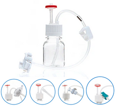 EZBio® MTO 125mL Bottle Assembly, 38-430 VersaCap®, w/ Pinch Pipe, 10/CS EZBio® MTO 125mL Bottle Assembly, 38-430 VersaCap®, w/ Pinch Pipe, 10/CS