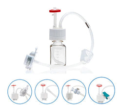 EZBio® MTO 60mL Bottle Assembly, 38-430 VersaCap®, w/ Pinch Pipe, 10/CS EZBio® MTO 60mL Bottle Assembly, 38-430 VersaCap®, w/ Pinch Pipe, 10/CS