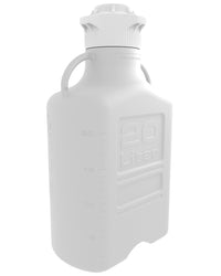 EZBio® Carboy, Polypropylene (PP), 20L, No Spigot, VersaCap® 120mm, Double Bagged, Non Sterile