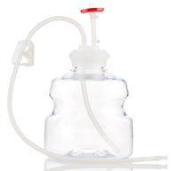 EZBio®pure Titanium Round MTO 1L Bottle Assembly, GL45 VersaCap®, 10/CS