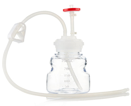 EZBio®pure Titanium Round MTO 250mL Bottle Assembly, GL45 VersaCap®, 10/CS 2251