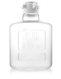 EZBio® Titanium Round Carboy, PC, 10 Liter, No Spigot, VersaCap 83B, Non-Sterile