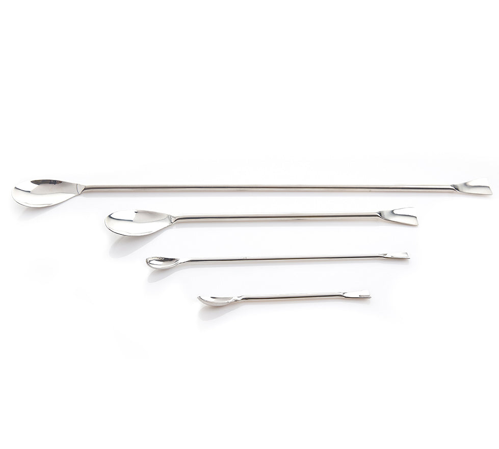 EZBio® Stainless Steel Offset Spoon – FoxxBioProcess