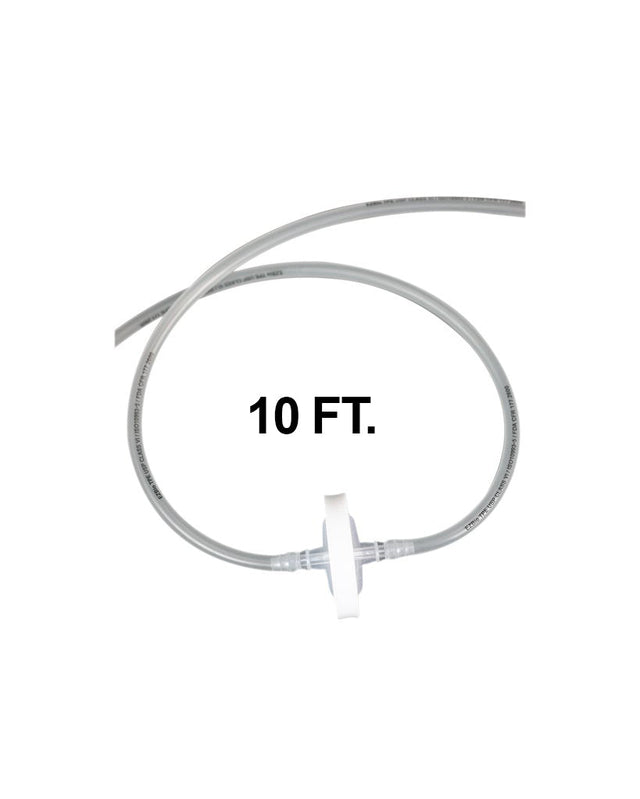 Vactrap2™, Tubing Extension for Plastic Bottles, 10 ft., w/ 0.2μm Polytetrafluoroethylene (PTFE) Vent Filter | img_1 | Foxx Life Sciences Global | shopfls.com