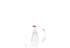 EZBio® MTO 125mL Bottle Assembly, 38-430 VersaCap®, w/ Pinch Pipe, 10/CS