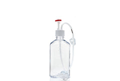 EZBio® MTO 1L Bottle Assembly, 38-430 VersaCap®, w/ Pinch Pipe, 10/CS