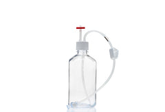 EZBio® MTO 1L Bottle Assembly, 38-430 VersaCap®, w/ Pinch Pipe, 10/CS