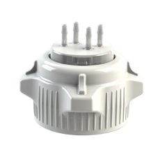 Open Top VersaCap® 53B with Molded 4x 1/8" HB Adapter | img_1 | Foxx Life Sciences Global | shopfls.com