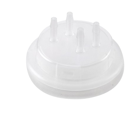 VersaCap® 53B Molded 4x 1/8" HB Adapter - Premium laboratory-grade cap for bioprocessing & research. | img_1 | Foxx Life Sciences Global | shopfls.com