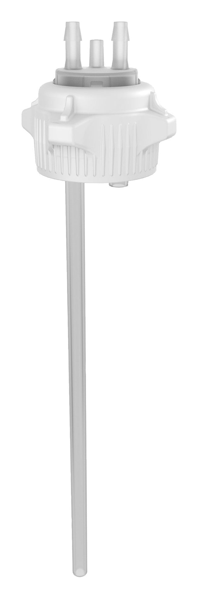 Open Top VersaCap® 53B with  Molded 1/4" HB Adapter and Tubing | img_1 | Foxx Life Sciences Global | shopfls.com