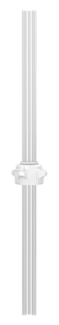 VersaCap® 53B Open Cap with EZBio® - 1x 1/8", 2x 1/4" Tubes - Foxx Laboratory-Grade Bioprocessing | img_1 | Foxx Life Sciences Global | shopfls.com