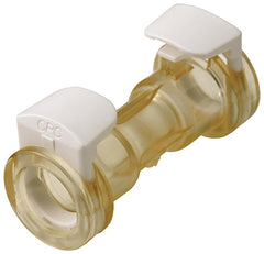 CPC MPC Connector Coupling Body (Female) MPC17C1739 - MPC Back-to-Back Body Adapter, Non-Valved, Polysulfone (PS), Class VI