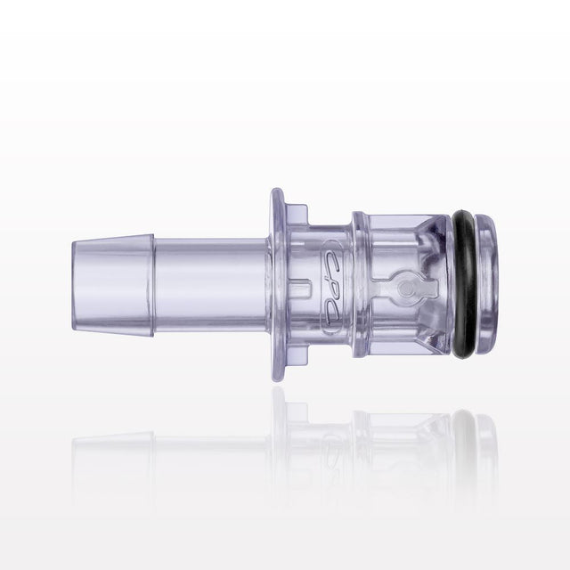 CPC MPC Connector Coupling Insert (Male) MPC22002T03 - MPC to 1/2" HB, Non-Valved, Polycarbonate (PC), Class VI