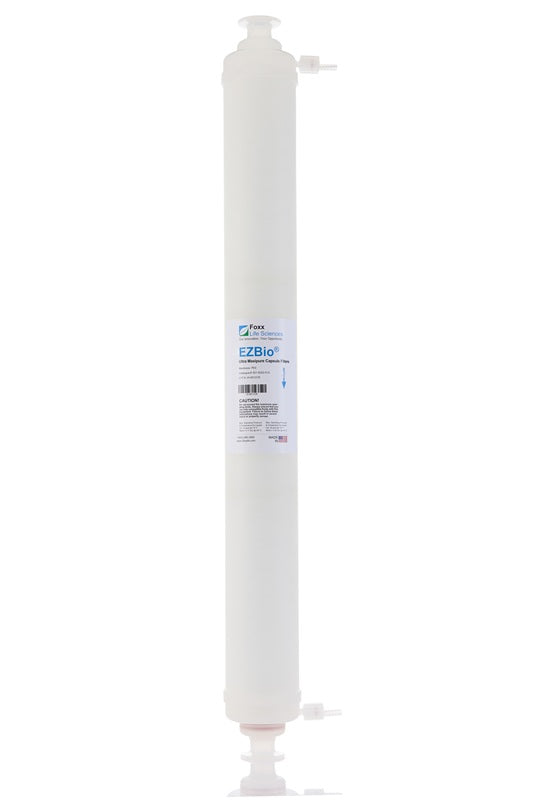EZBio® Ultra Maxpure Capsule Filter 40", Double-Layer PES, Silicone O-Ring, Non-Sterile, 1/CS