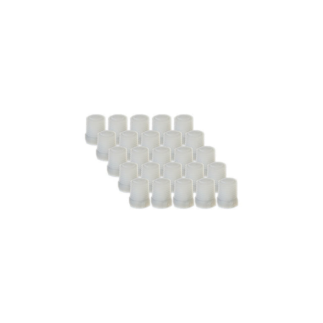 EZwaste® Replacement 1/4" MNPT Filter Plugs, 25/pack