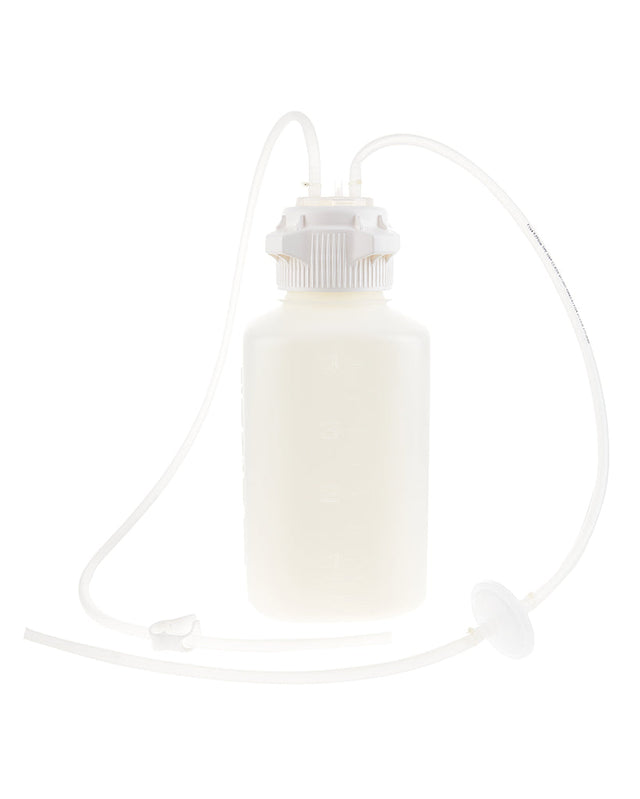 EZBio Vactrap S ™ Polypropylene (PP) (Autoclavable), 4L, No Natural Bin, 1/4" ID Tubing, Sterile