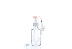 EZBio® MTO 500mL Bottle Assembly, 38-430 VersaCap®, w/ Pinch Pipe, 10/CS