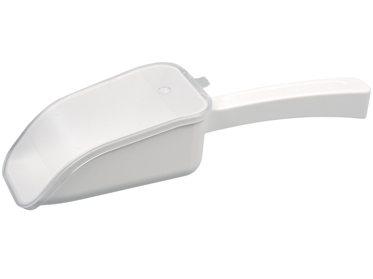 BURKLE INC Scoop LaboPlast, single-use, PS, 150ml, with cover