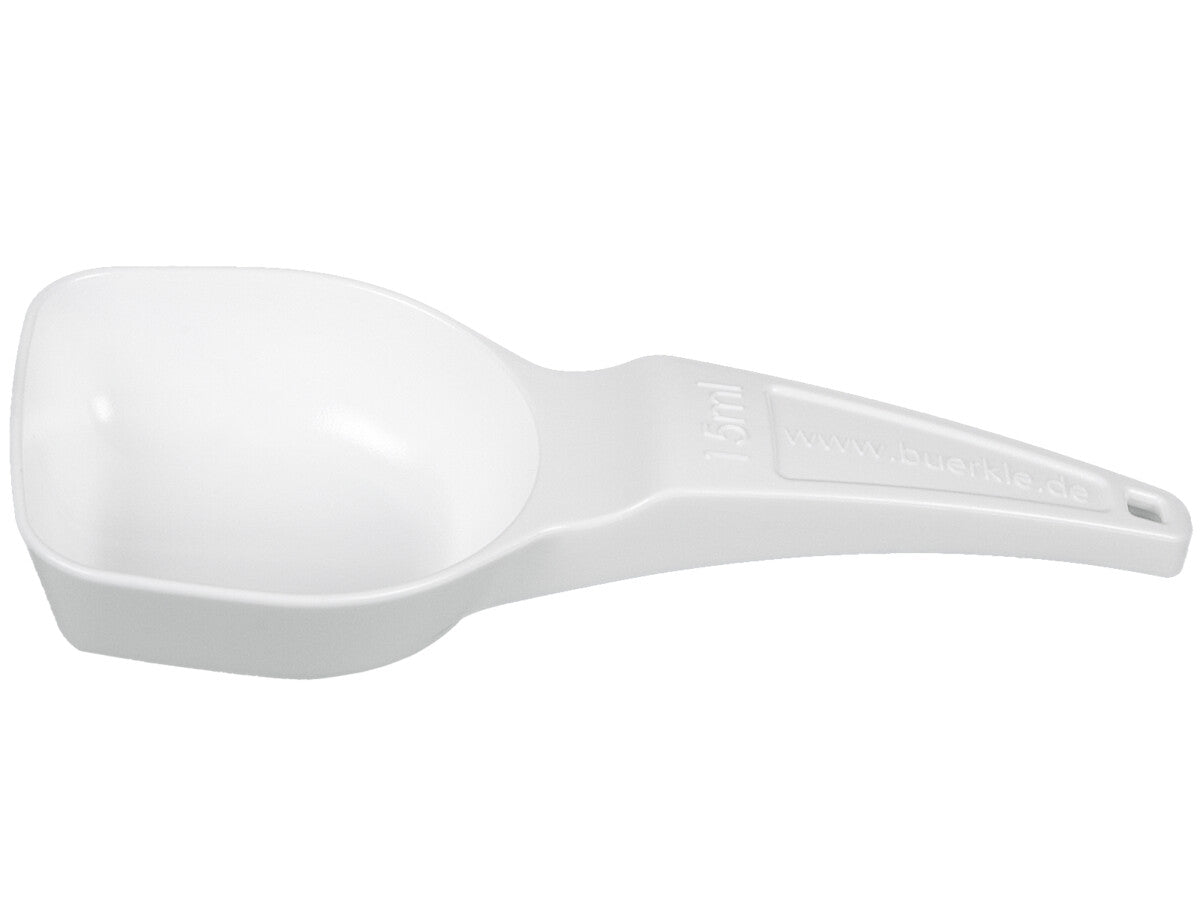 BURKLE INC Dosing spoons 15 ml, PS, white