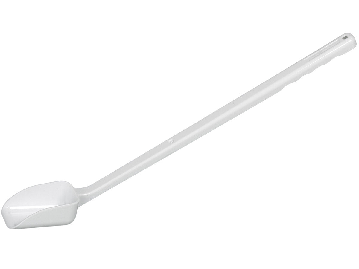 BURKLE INC Sampling scoop, long handle, 50ml,PS,white,sterile