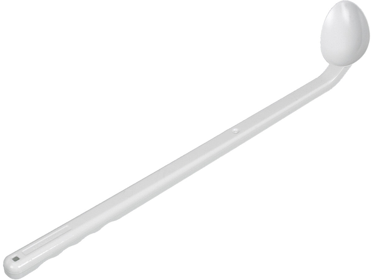 BURKLE INC Sampling spoon curved, l.h., 10ml,PS,white,sterile