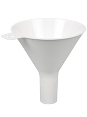 BURKLE INC Disposable powder funnel PS, Ø 100 mm, white