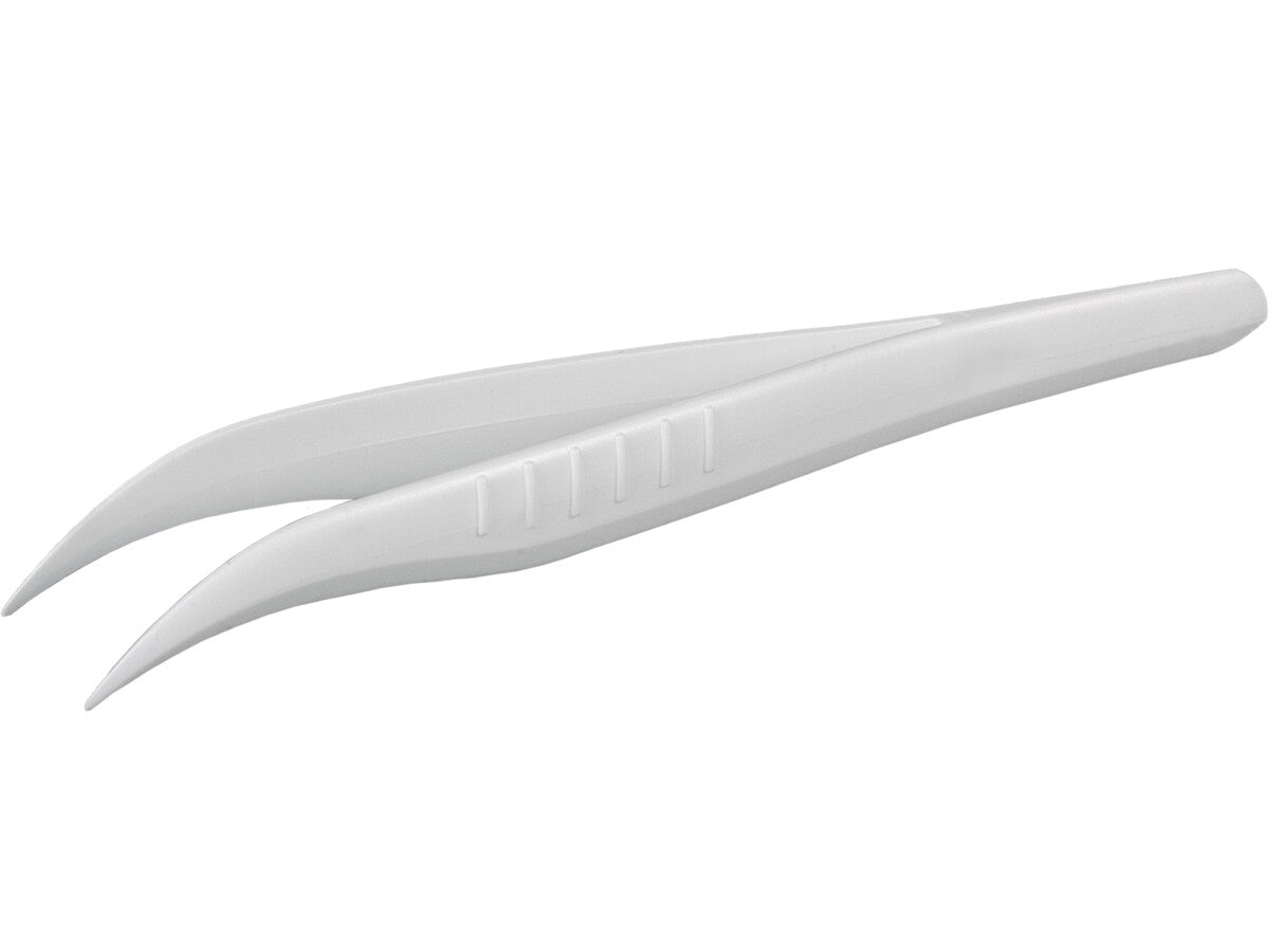 BURKLE INC Forceps, disposable, pointed/angled, PS, sterile