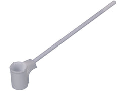 BURKLE INC PTFE Scoop, 10 ml, ØxH 25x34 mm, length 155 mm