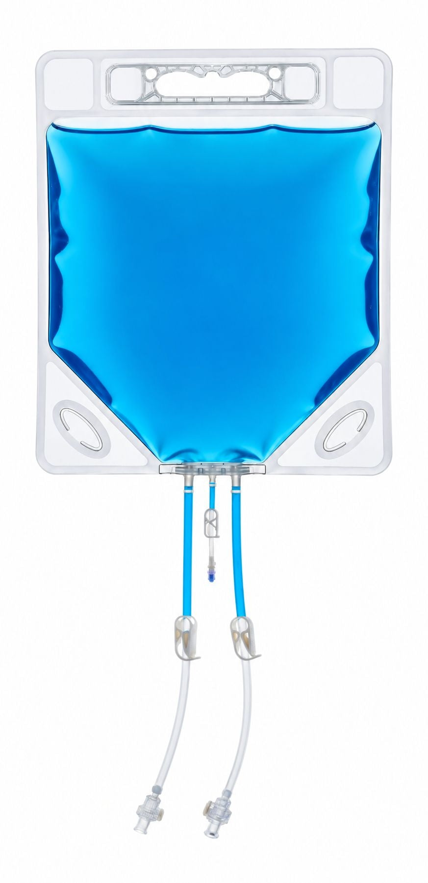 EZBio® Paragon Bag Assembly, PE, CFlex TPE Tubing, MPC Connectors, needle-free valve