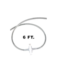 EZBio Vactrap S ™ Tubing Extension for Plastic Bottles, 6 ft., w/ 0.2?m Polytetrafluoroethylene (PTFE) Vent Filter, Sterile