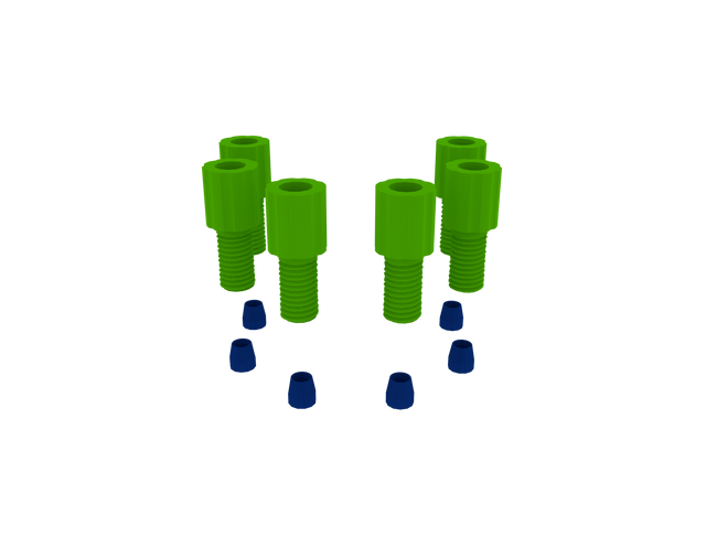 EZwaste® Safety Vent, Tube Fittings, 1/16" OD Fittings Pack