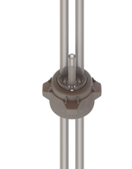 EZBio® Over Molded Silicone Cap System with VersaCap® 83B for 20L Round Carboy 1/EA