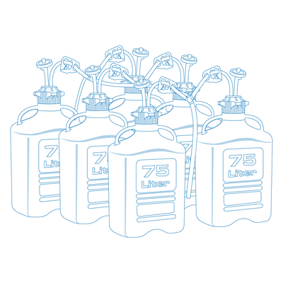 Custom SUT Carboy Manifold Sets