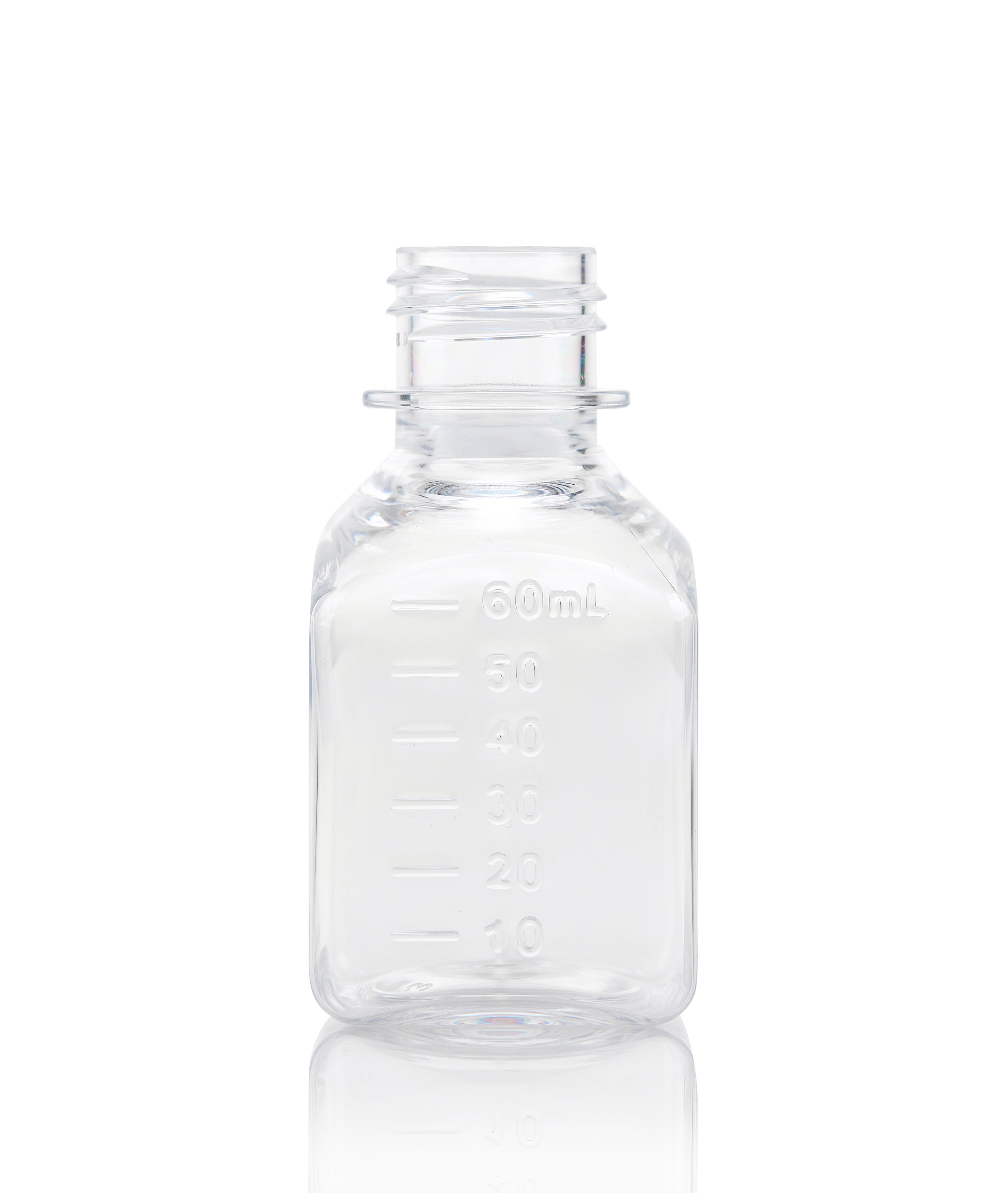 Single use high quality media bottle; perfect for cell culture and media storage and transfer