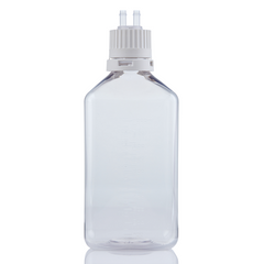 EZBio® TS Bottle Assy, PETG, 1000mL, Tamper Evident VersaCap White 38-430 w/o Tubing, NS, 10/CS | img_4 | Foxx Life Sciences Global | shopfls.com