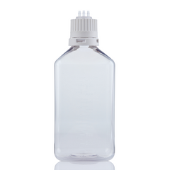 EZBio® TS Bottle Assy, PETG, 1000mL, Tamper Evident VersaCap White 38-430 w/o Tubing, NS, 10/CS | img_3 | Foxx Life Sciences Global | shopfls.com