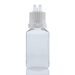 EZBio® TS Bottle Assy, PETG, 250mL, Tamper Evident VersaCap White 38-430 w/o Tubing, NS, 10/CS | img_5 | Foxx Life Sciences Global | shopfls.com