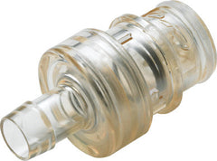 1/2" Hose Barb Valved Insert Alloy C-276