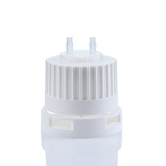 Open Top Tamper Evident VersaCap® 38-430mm with 2x Molded 1/8" HB Adapter, 4/CS | Img | Foxx  Life Sciences